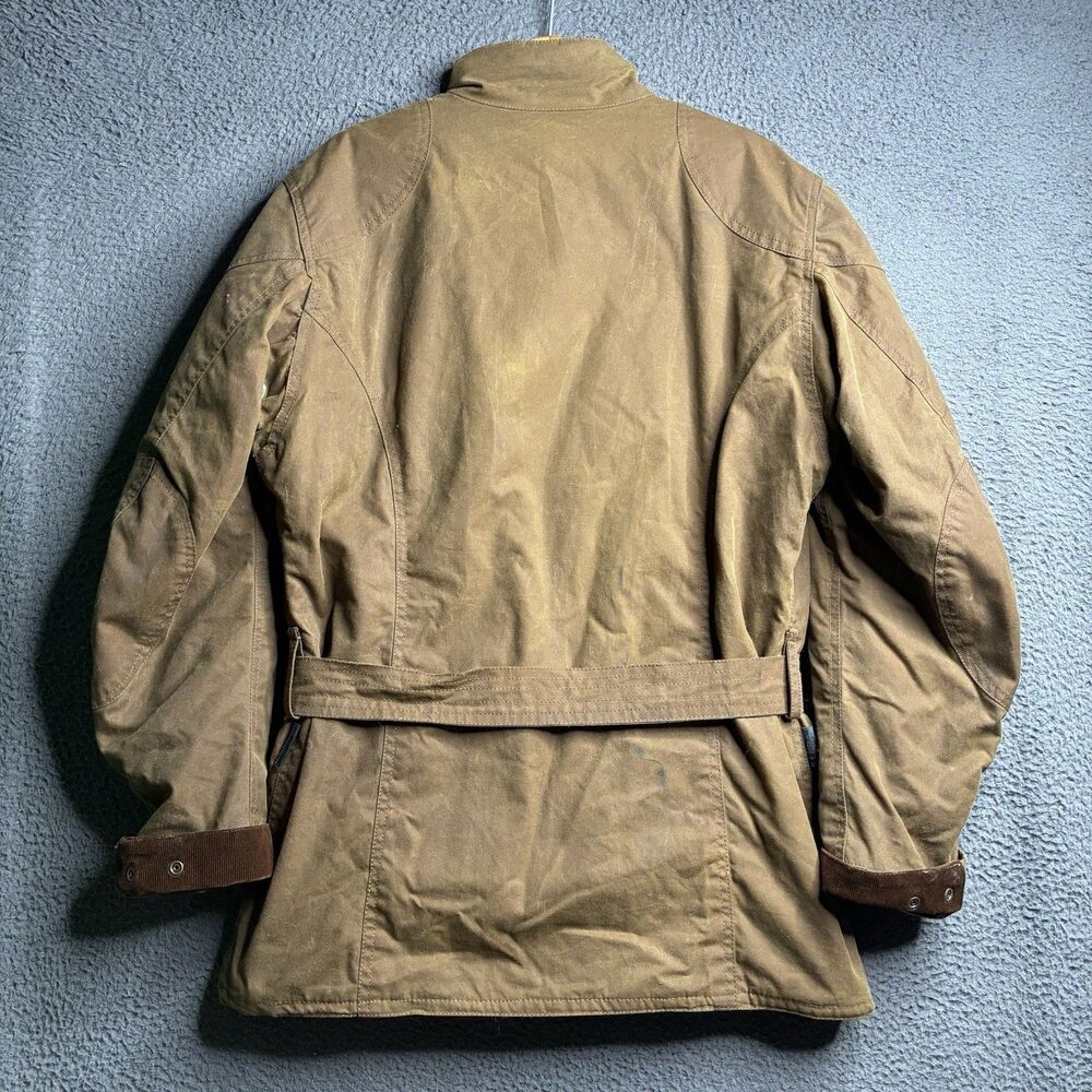 Vintage Richa Bonneville Motorcycles Waxed Jacket Men’s Medium Millerain Co - Picture 2 of 16